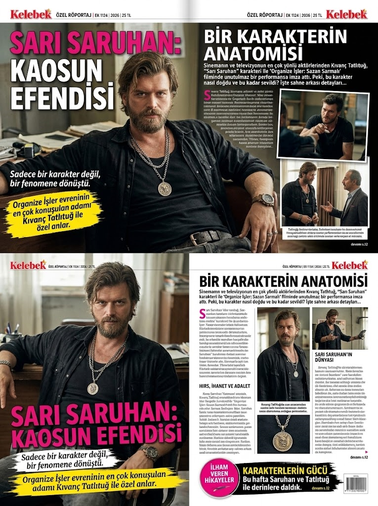 Kelebek Magazin - Kıvanç Tatlıtuğ